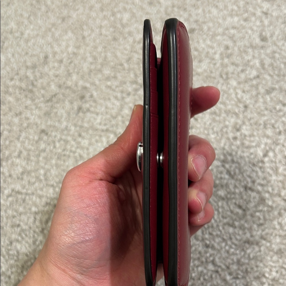 Coach Red Essential Wallet - Picture 13 of 14